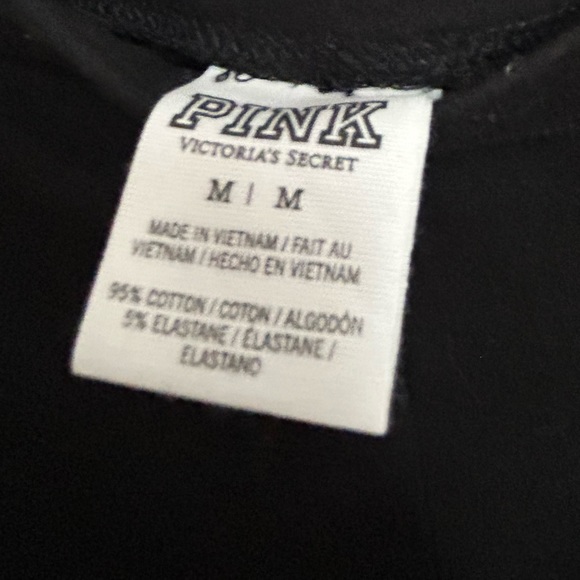 Pink Soft Cotton Leggings with Sequins Piping - Picture 5 of 6